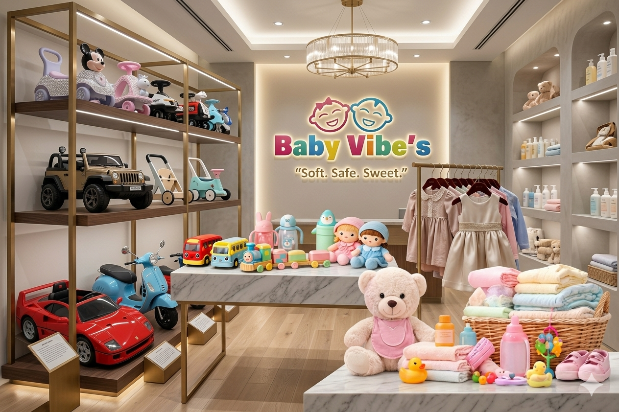 Baby Vibe's Showroom