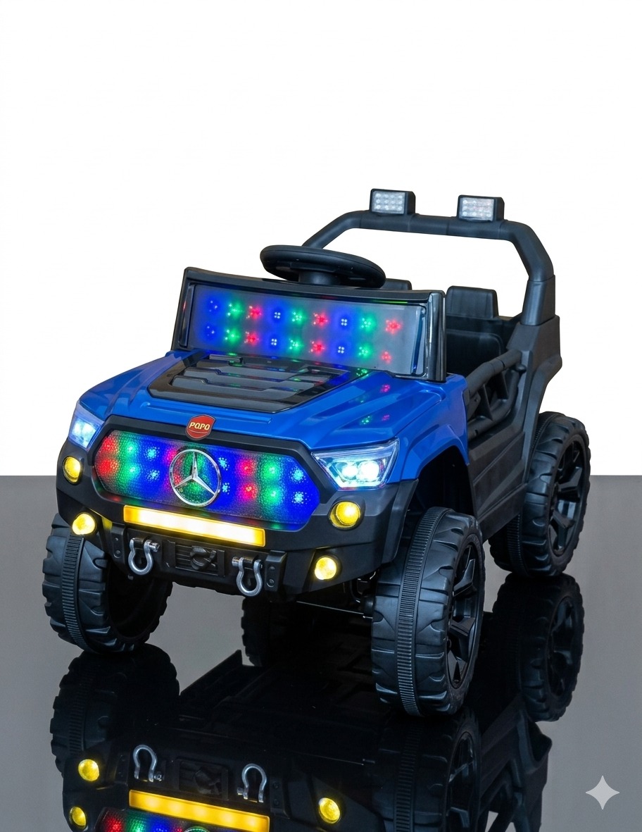 Battery Operated Car For Kids | 4x4 Jeep for Kids - Baby Vibe's - Image 2