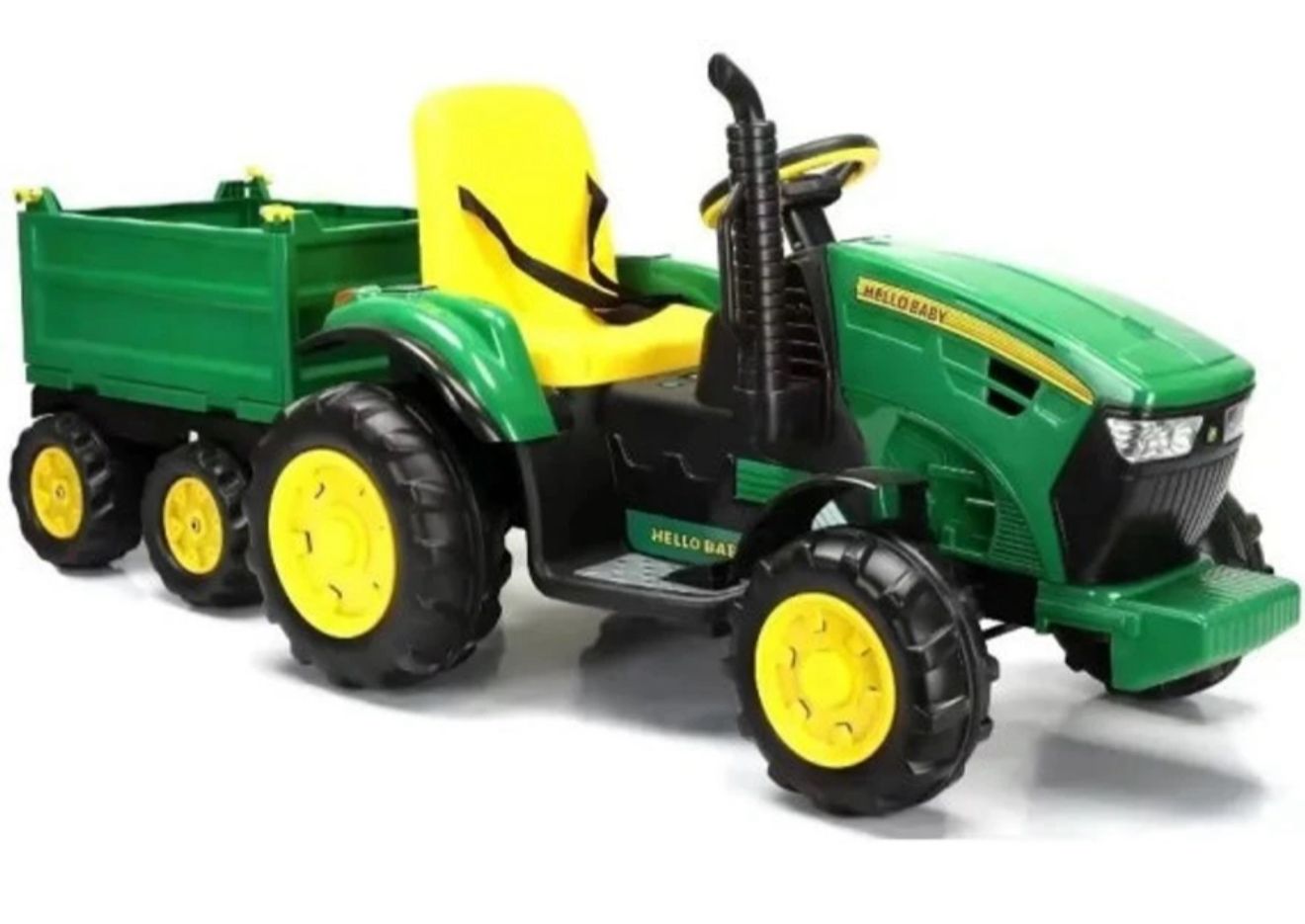 Babe Electric Tractor Toy Car for Kids - Remote Control SUV - Baby Vibe's - Image 2