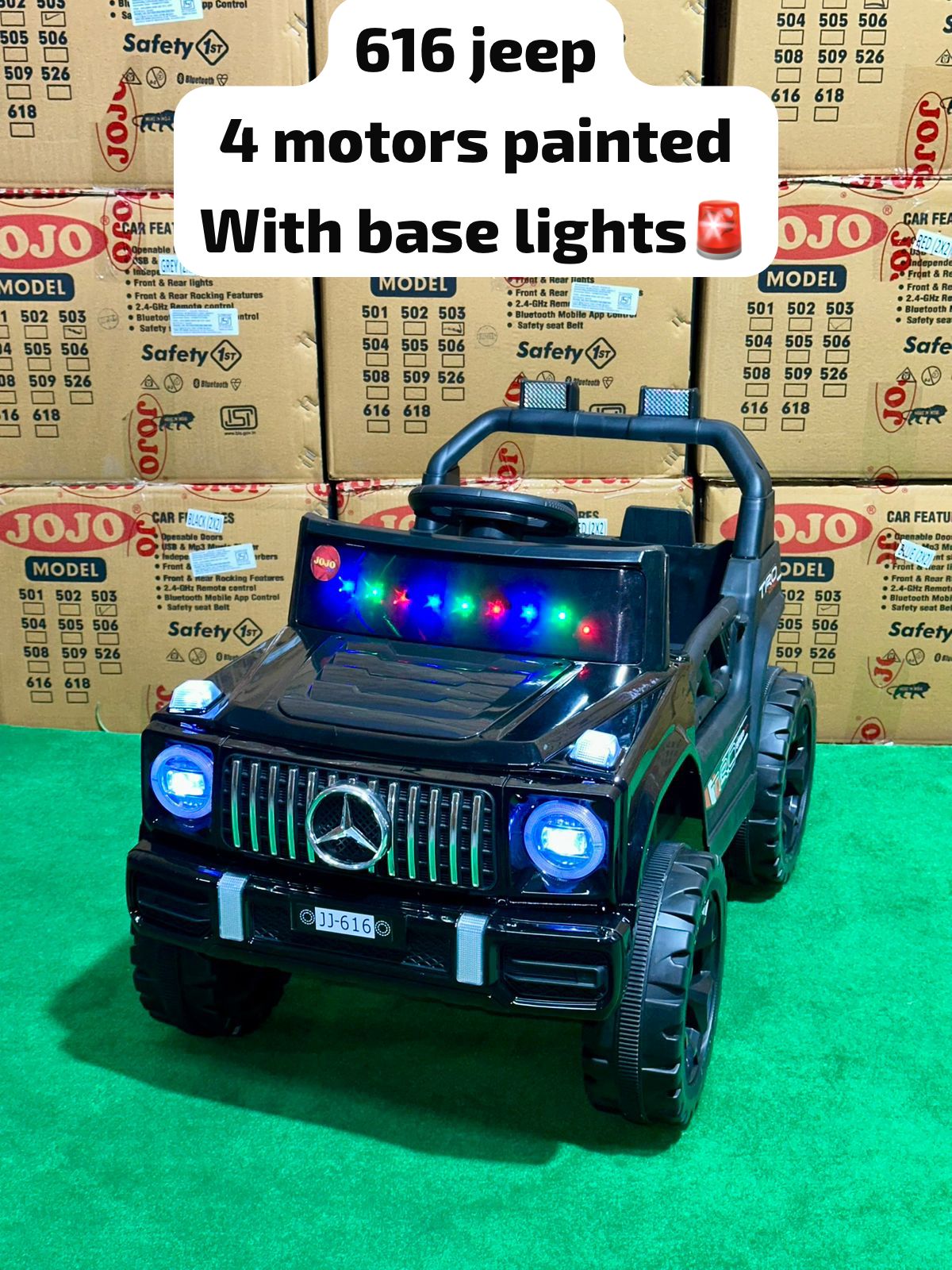 616 JEEP PAINTED - Baby Vibe's - Image 2