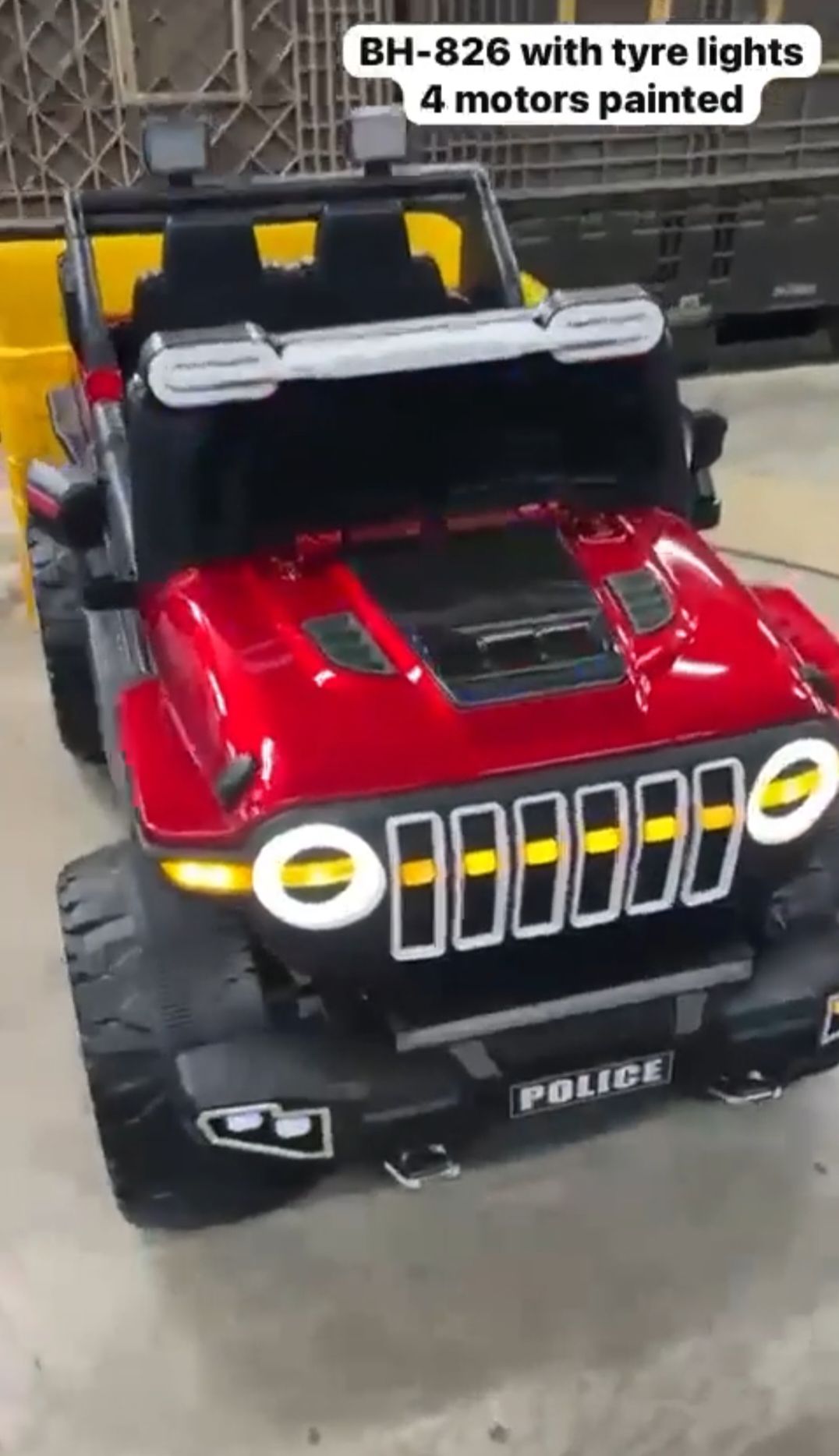 BH 826 PAINTED JEEP - Baby Vibe's