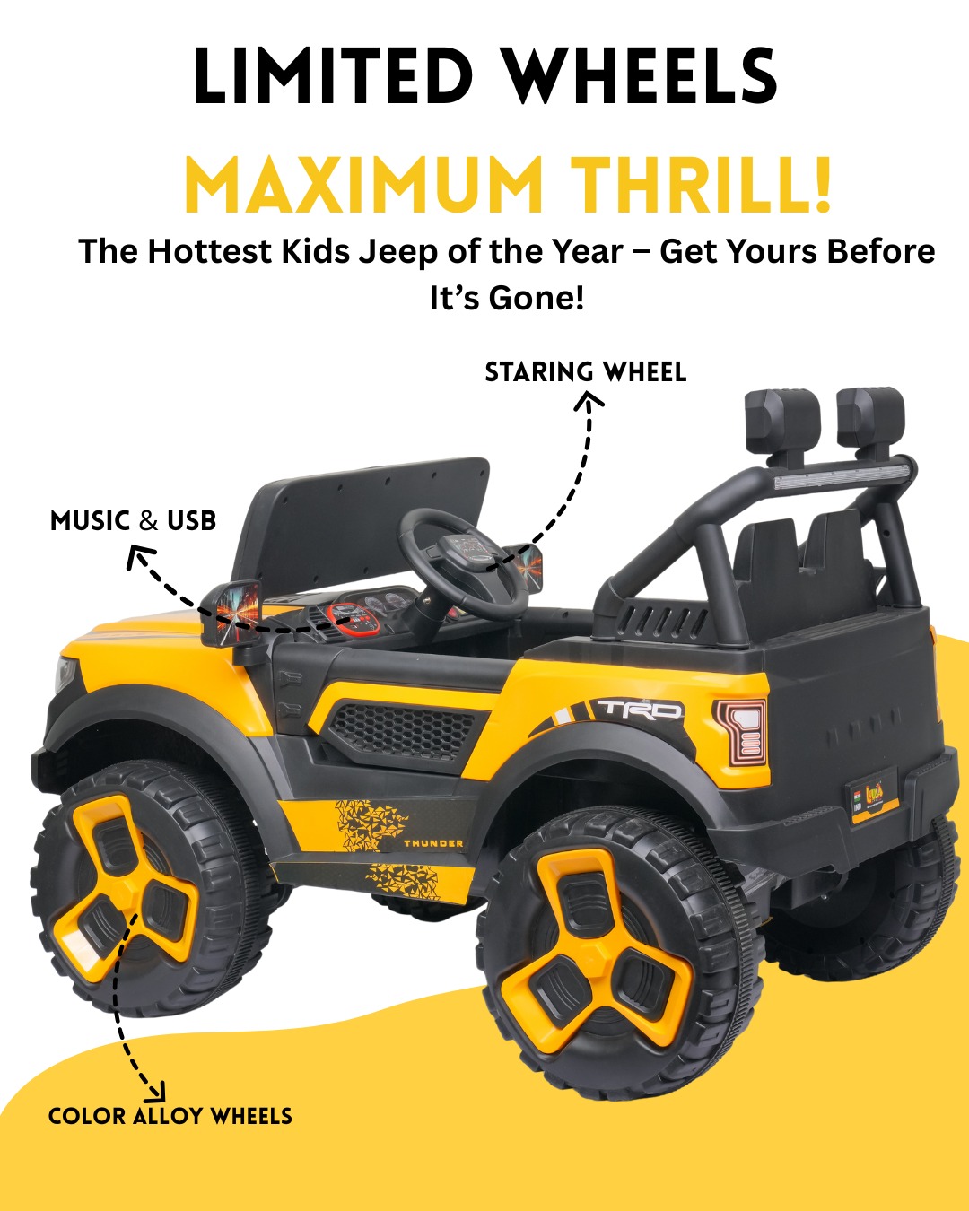 NEW USA GMC JEEP - Baby Vibe's - Image 3