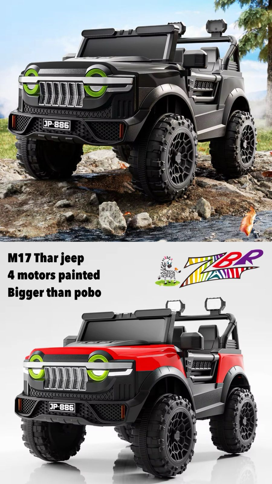 M 17 THAR JEEP - Baby Vibe's