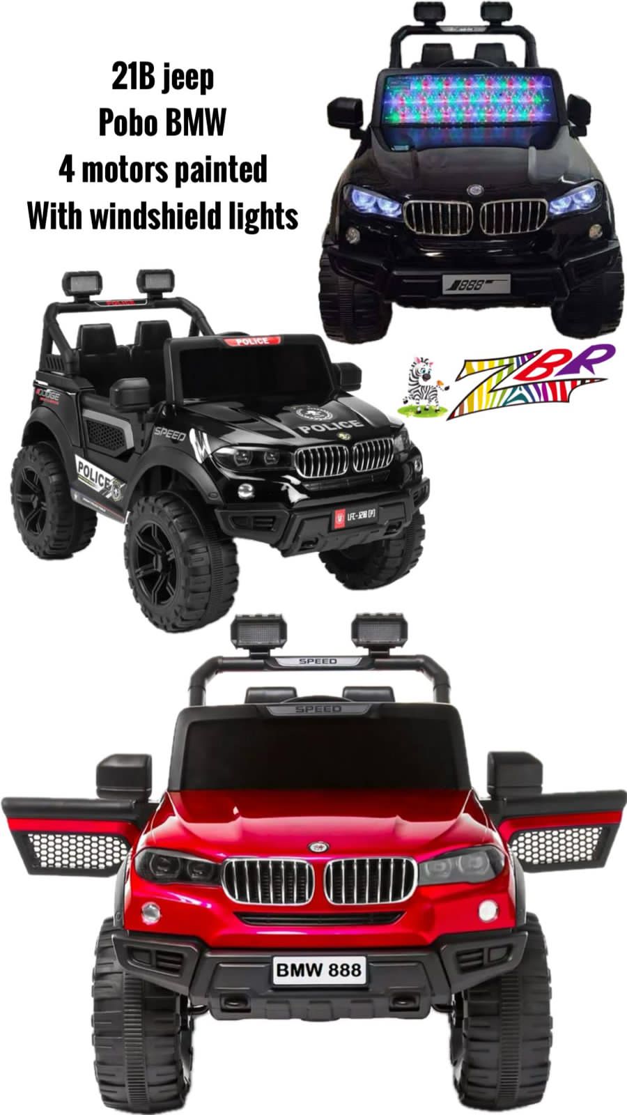 21B POBO BMW JEEP - Baby Vibe's
