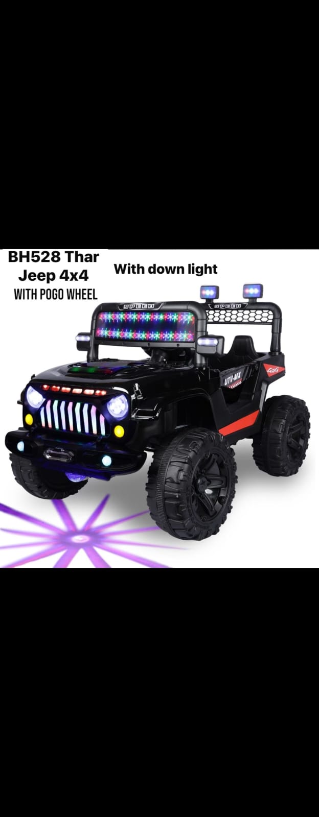 BH 528 NP jeep - Baby Vibe's