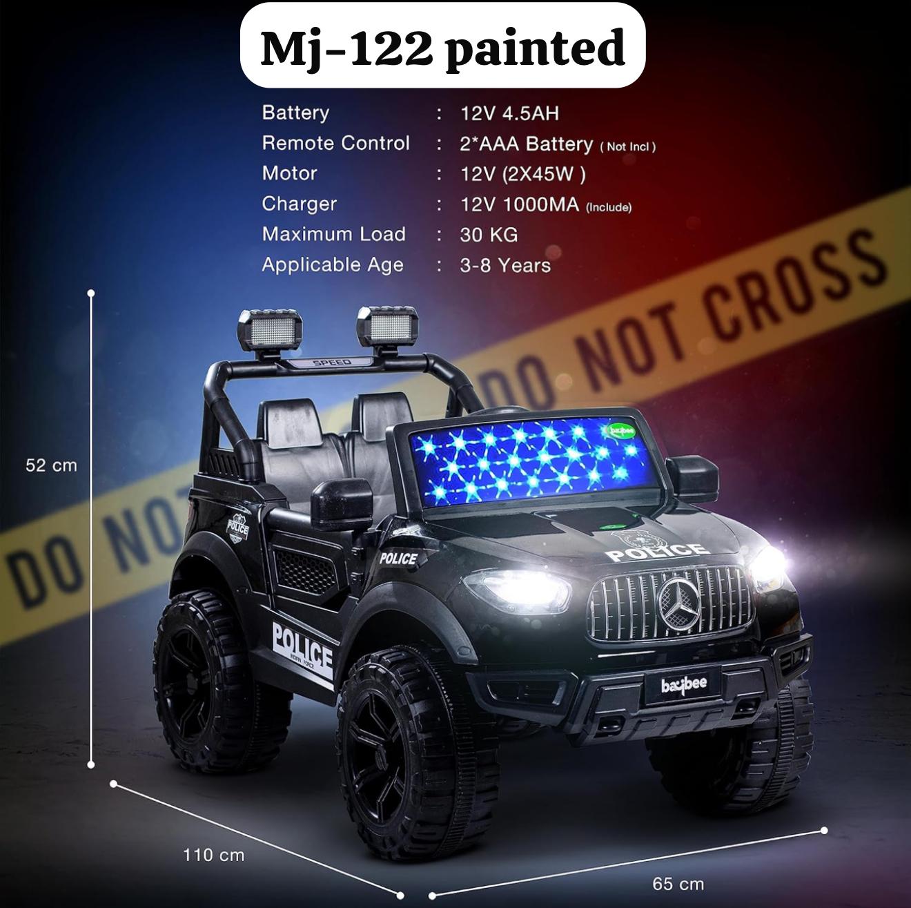 MJ 122 PAINTED JEEP - Baby Vibe's