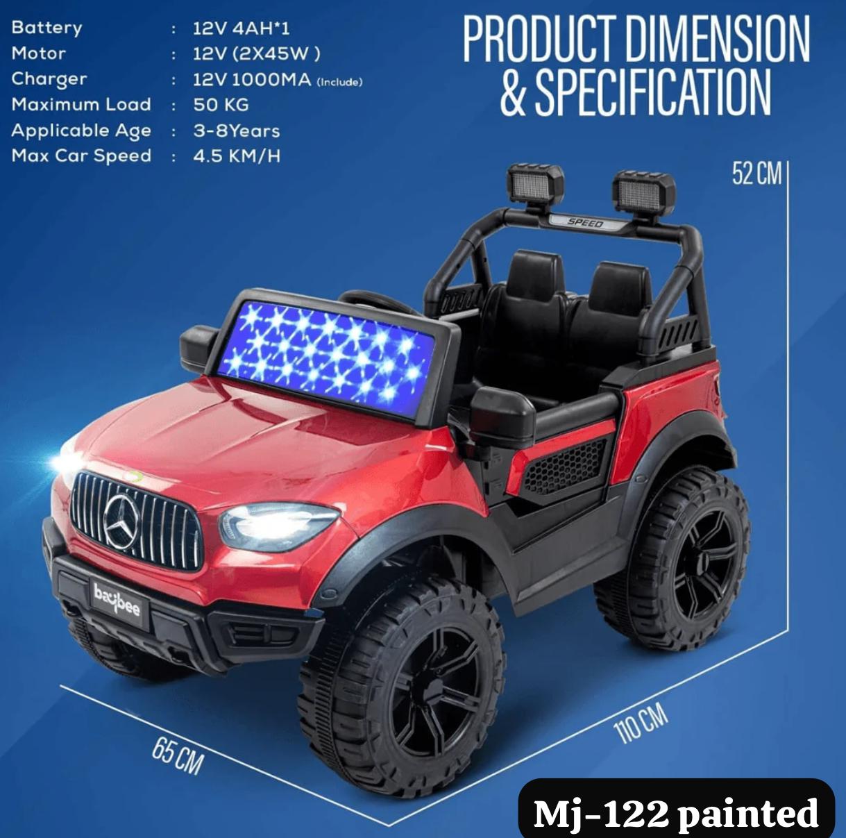 MJ 122 PAINTED JEEP - Baby Vibe's - Image 2