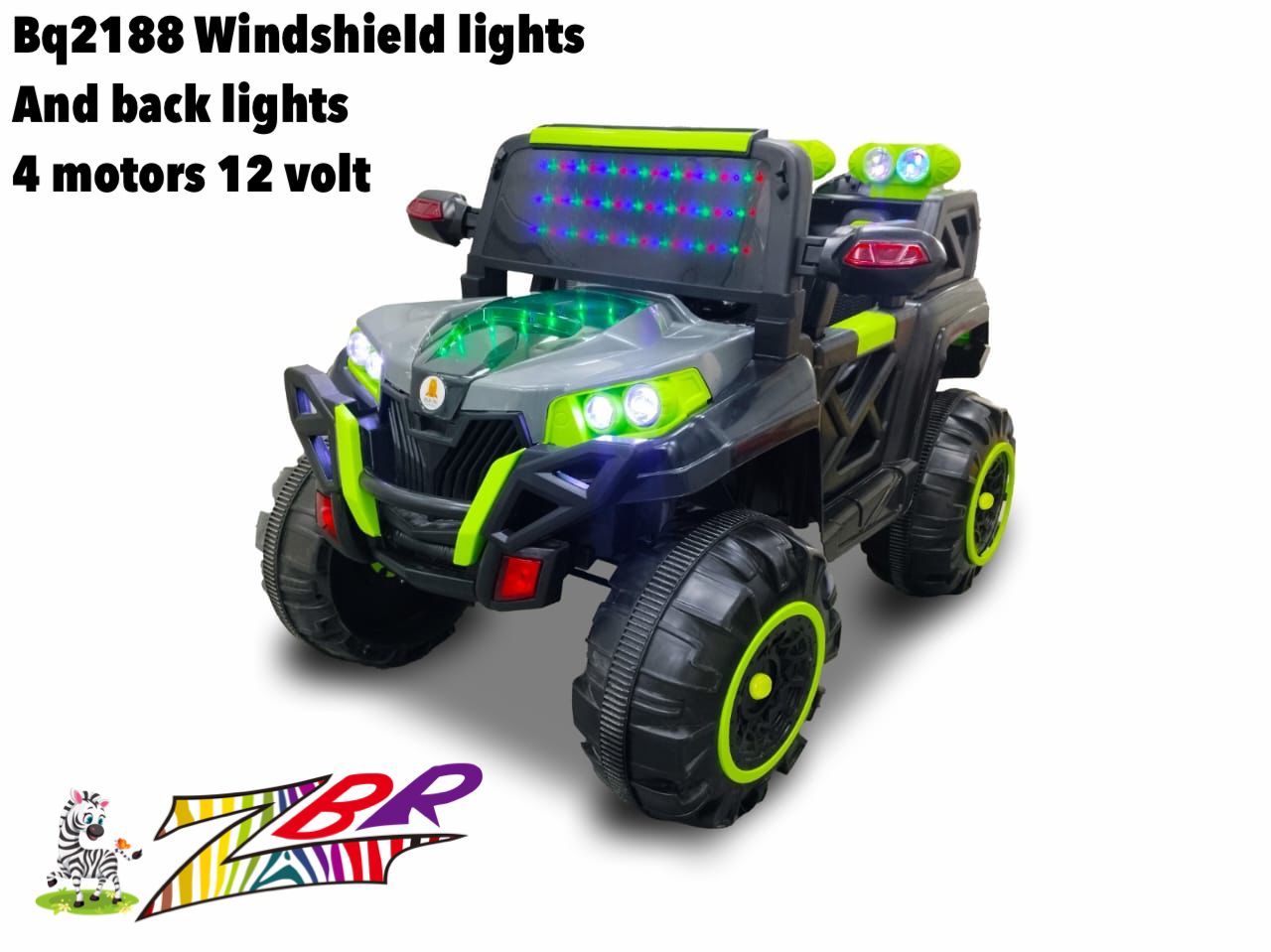 BQ 2188 WINDSHIELD LIGHTS JEEP - Baby Vibe's - Image 2