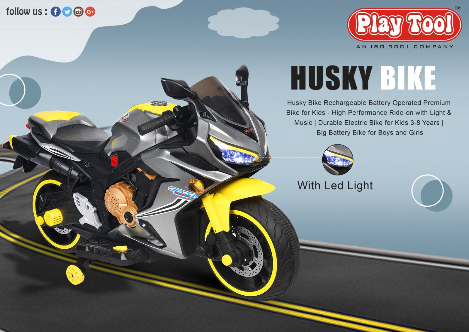 PIO HUSKY BIKE - Baby Vibe's - Image 2