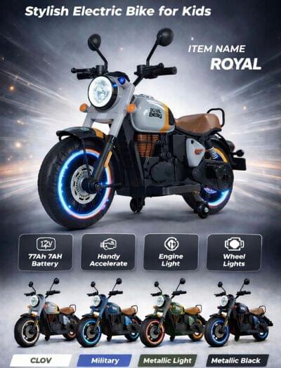 NEW ROYAL ENFIELD BIKE - Baby Vibe's