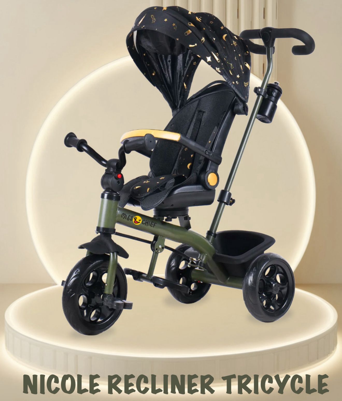 BIDSO NICOLE CANOPY TRICYCLE - Baby Vibe's