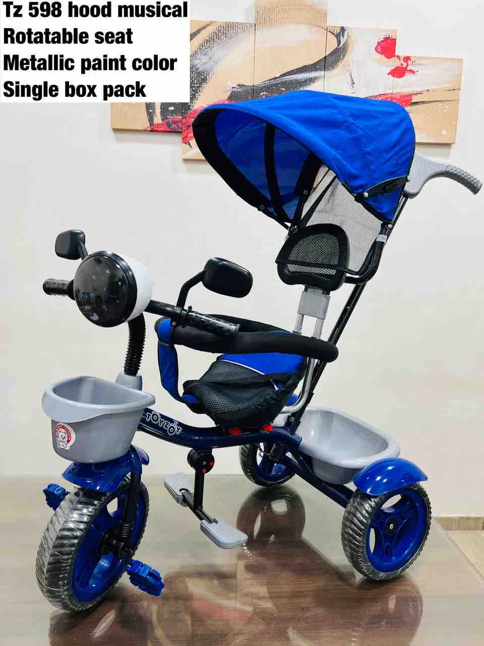 TZ-598 TRICYCLE - Baby Vibe's