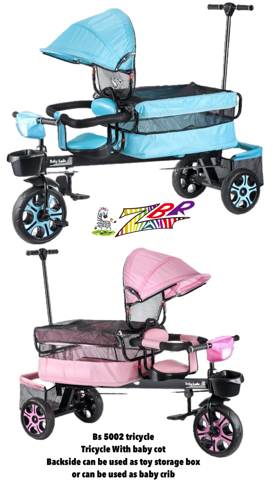 BS 5002 TRICYCLE - Baby Vibe's