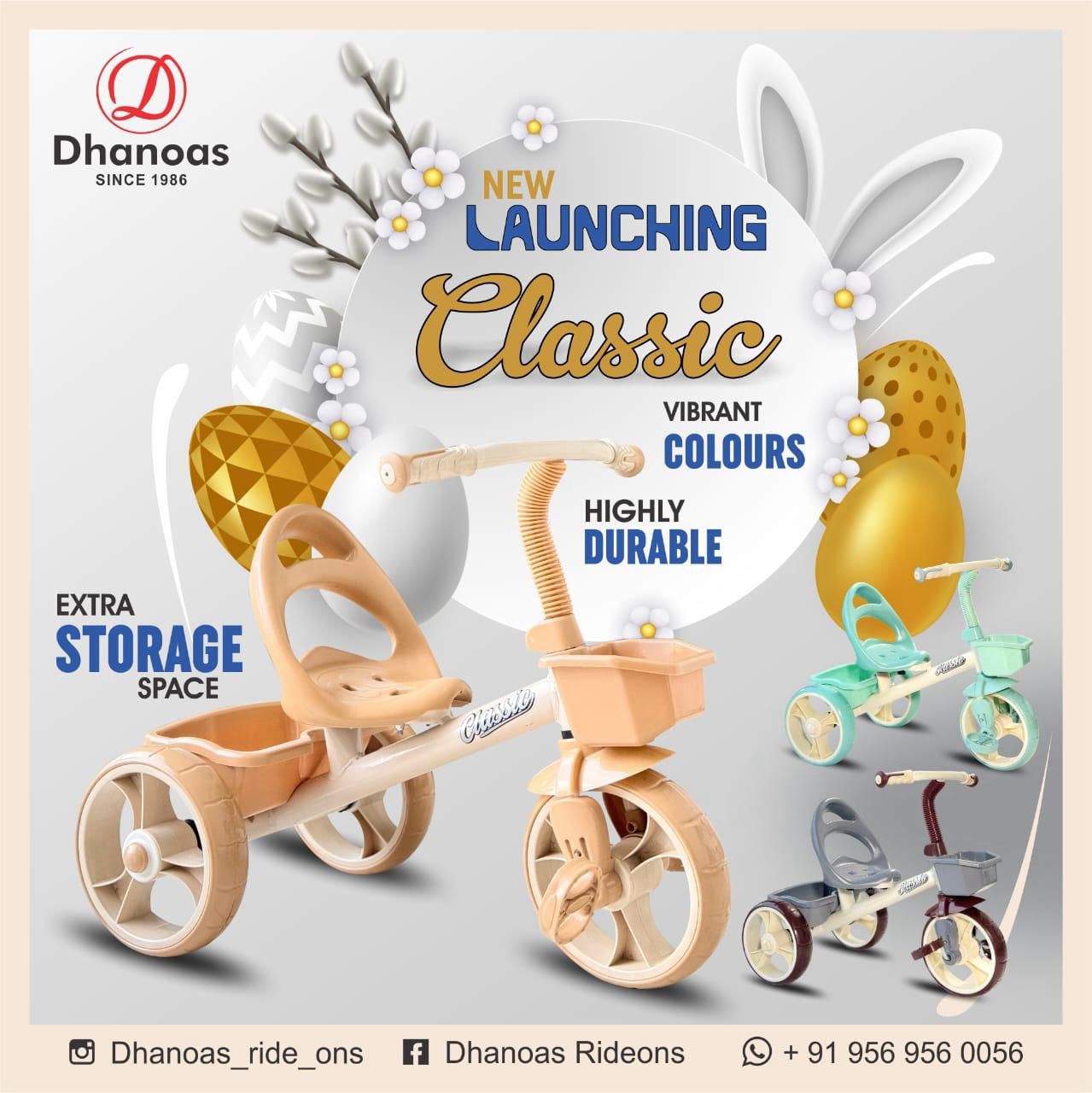 DS CLASSIC TRICYCLE - Baby Vibe's