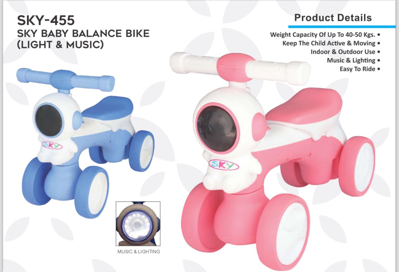 SKY-455 Baby Balance Bike - Baby Vibe's - Image 2