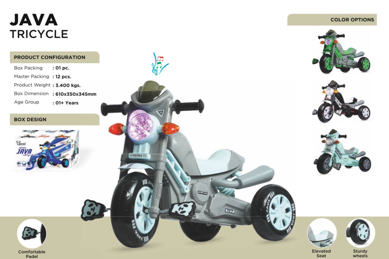 PANDA JAVA BIKE - Baby Vibe's