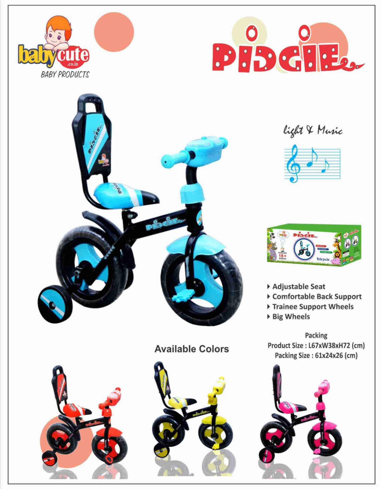 Pidgie cycle - Baby Vibe's
