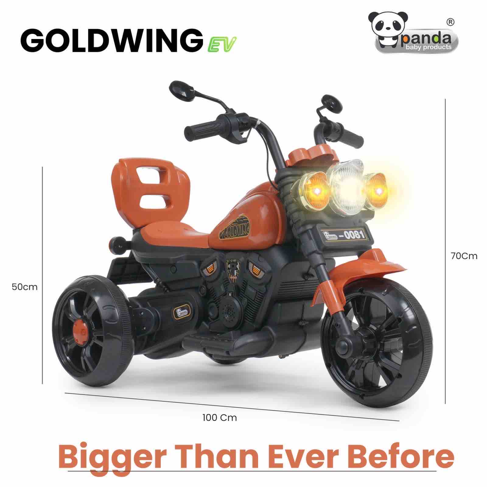 PANDA GOLDWING BIKE 6V - Baby Vibe's - Image 2